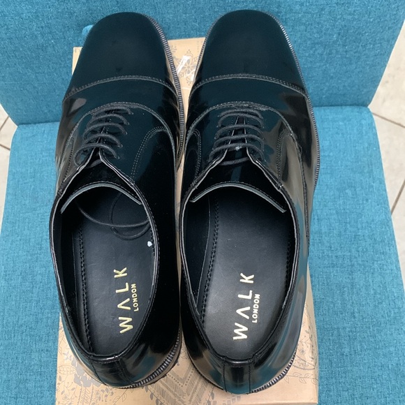 WALK LONDON Alex Oxford Toe Cap Shoe - Picture 9 of 16